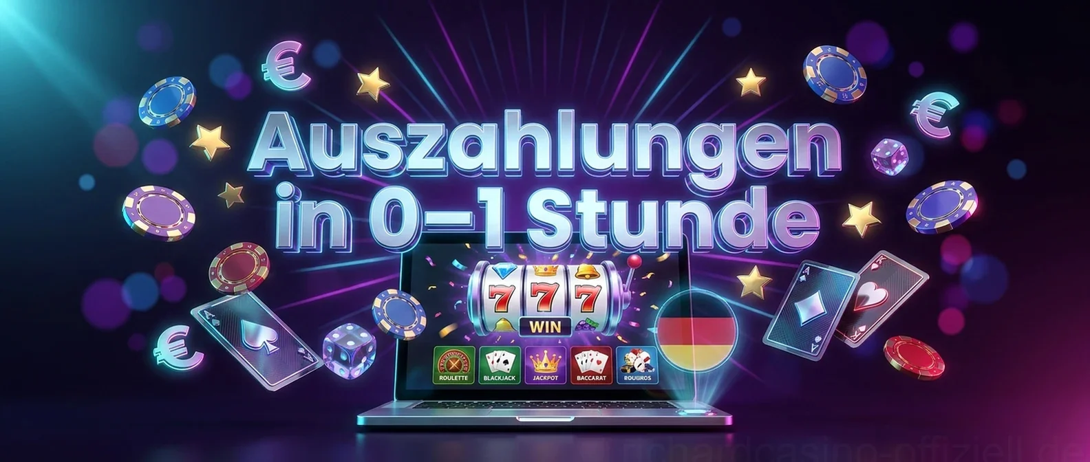 Auszahlungenin 0–1 Stunde
